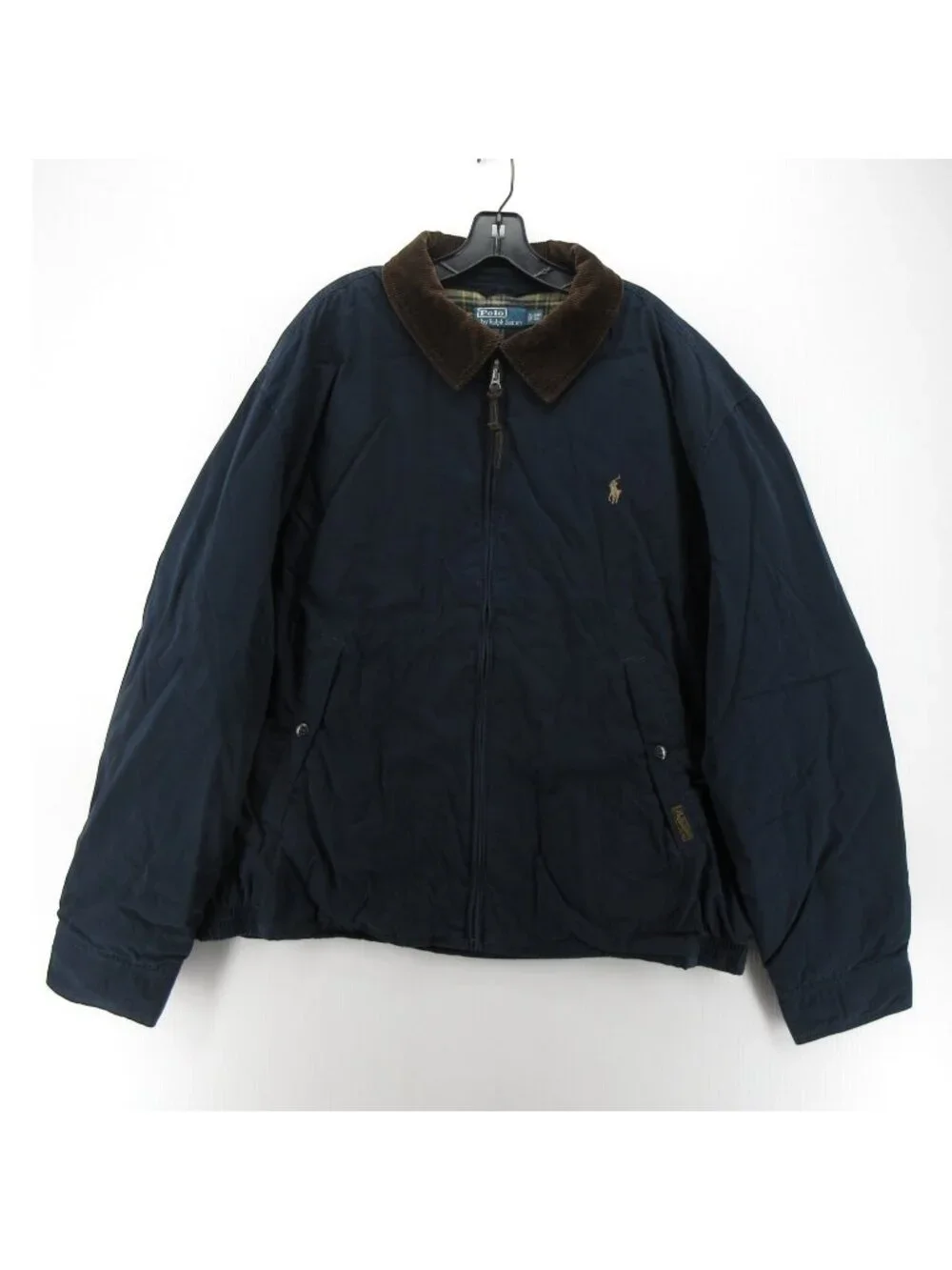 Polo Ralph Lauren Jacket 2XB Bi Swing Flannel Lined Corduroy Collar